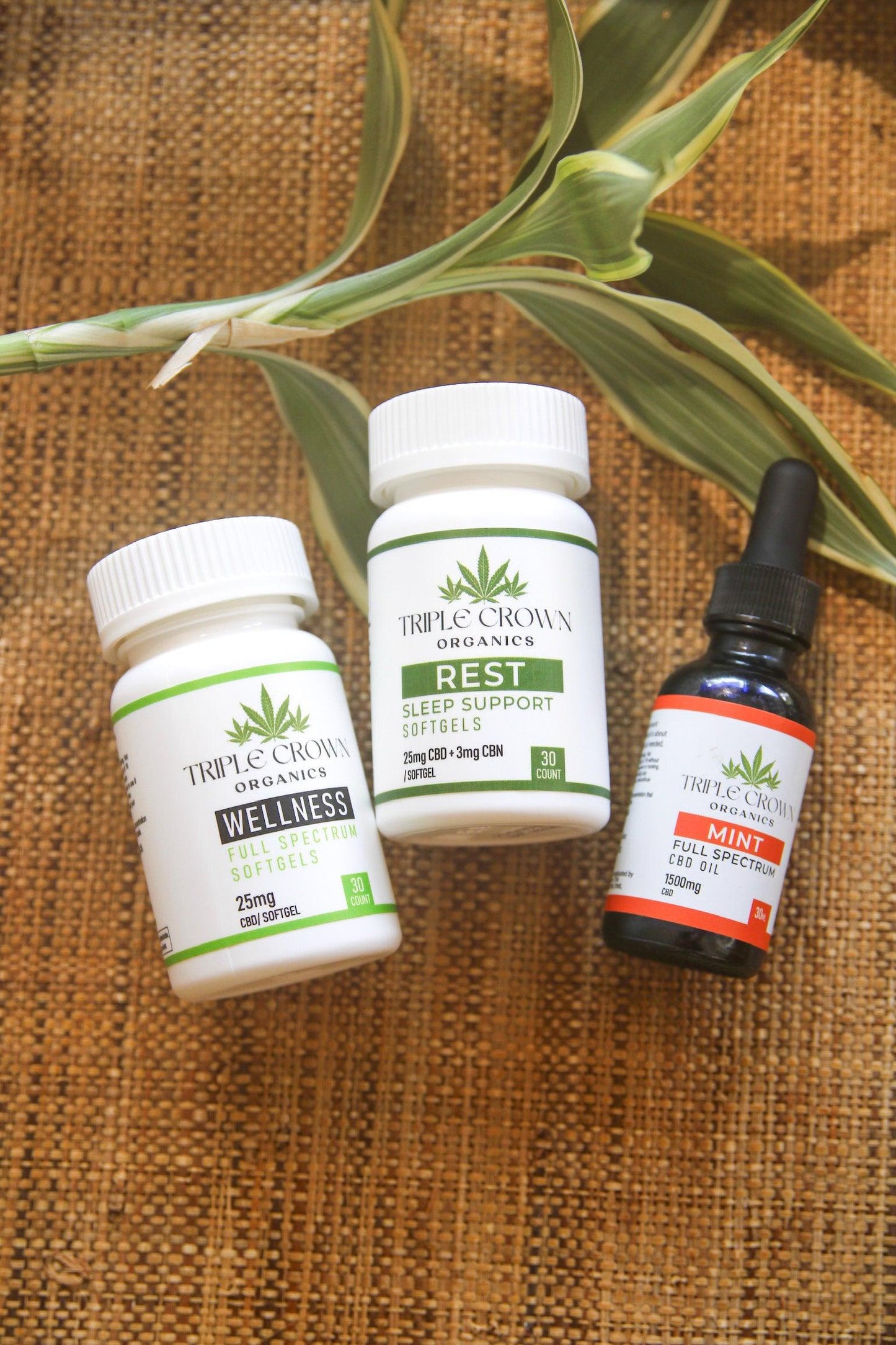 CBD Oil Tincture - Natural - Triple Crown Organics